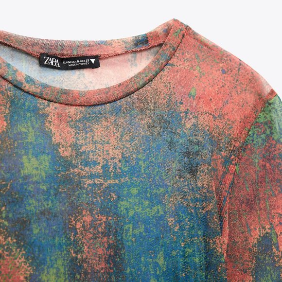 ZARA | Tulle Bodysuit - Picture 7 of 8